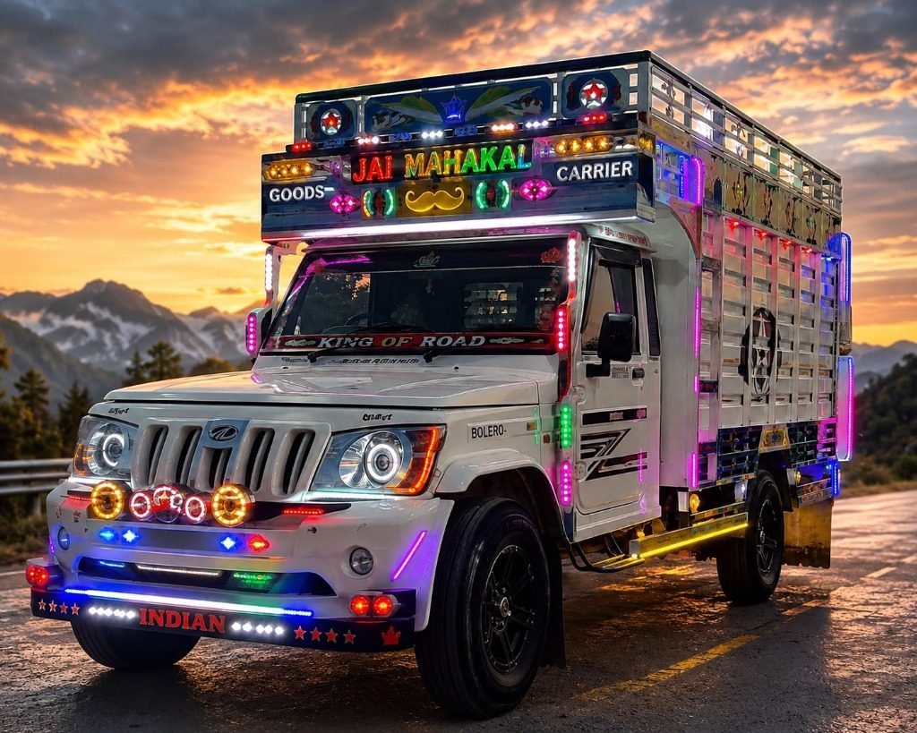 Modified Pickup Truck